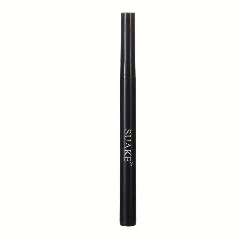 Zwarte fijne langhoudende vloeibare eyeliner